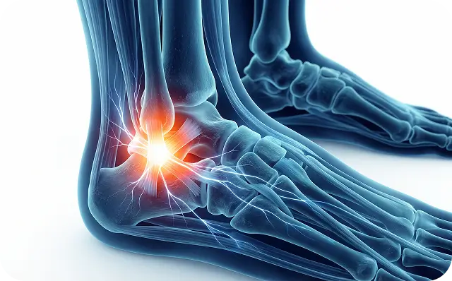 Ankle Sprain Pain Relief Specialist DFW