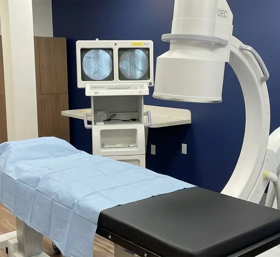 Expert Guided OEC C-Arm Fluoroscopy Spine Procedure Dallas TX