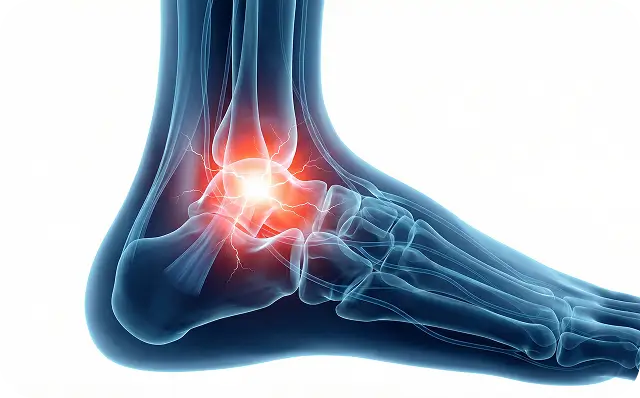 Ankle joint pain